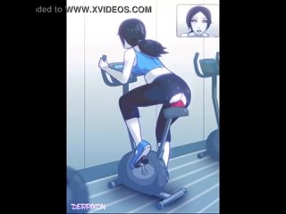 girl fucks herself on a bike porn animation masturbates hyung hentai horny animation